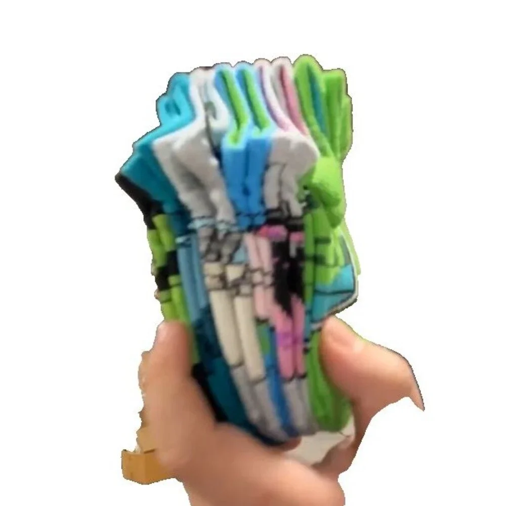 CTM Kid's Minecraft Mix It Up Graphics Novelty Socks (6 Pack)